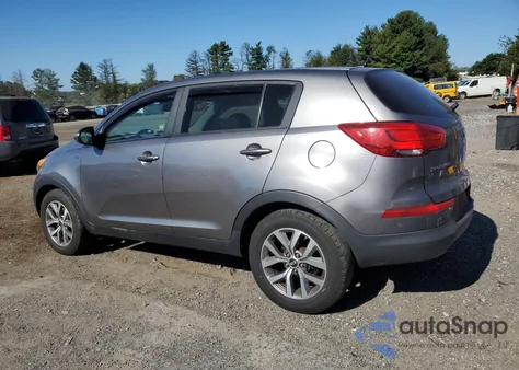 2016 Kia Sportage Lx from USA, damaged, VIN KNDPBCAC5G7858407